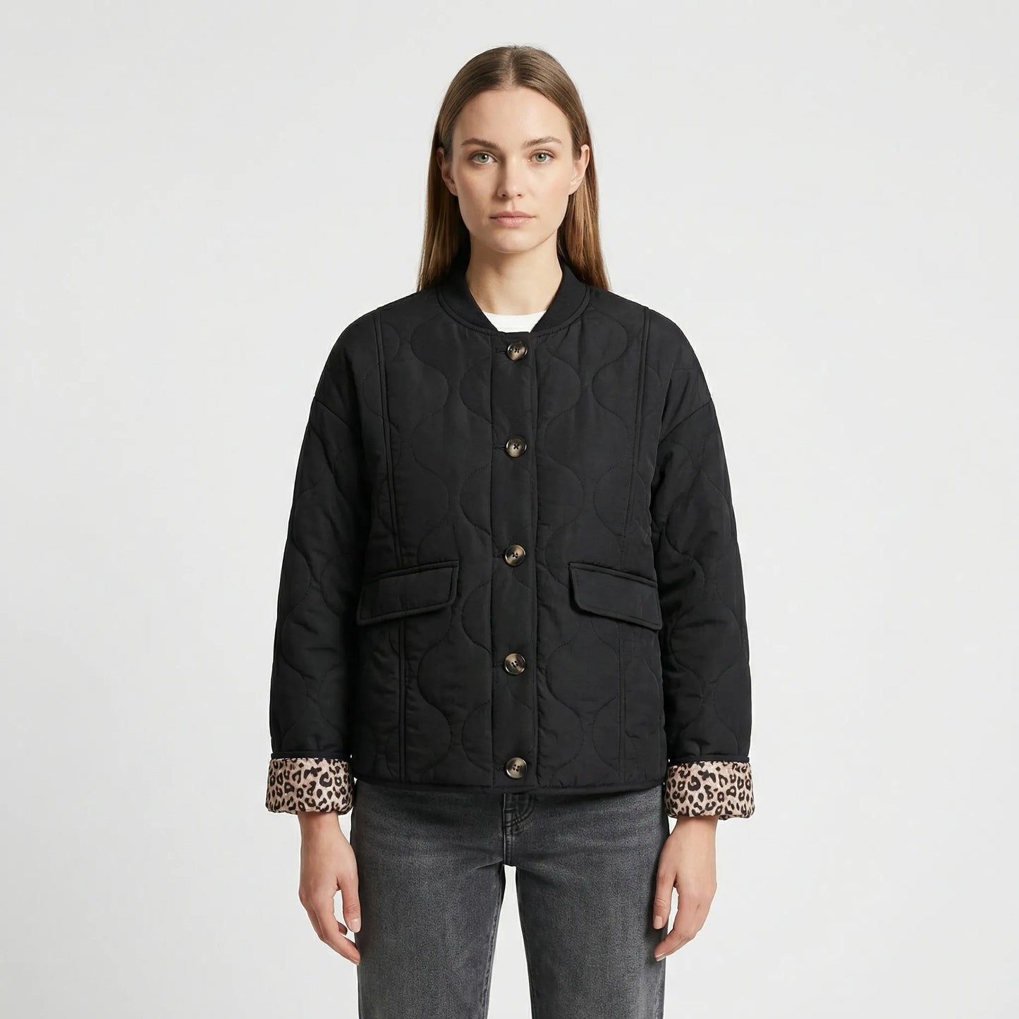 Veloraine - Quilted Short Jacket