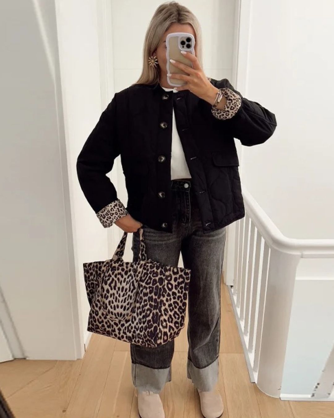 Veloraine - Quilted Short Jacket