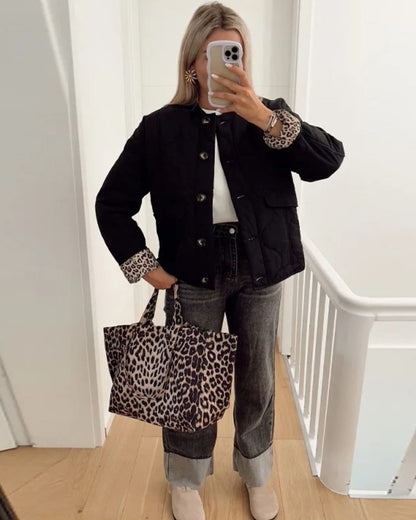 Veloraine - Quilted Short Jacket