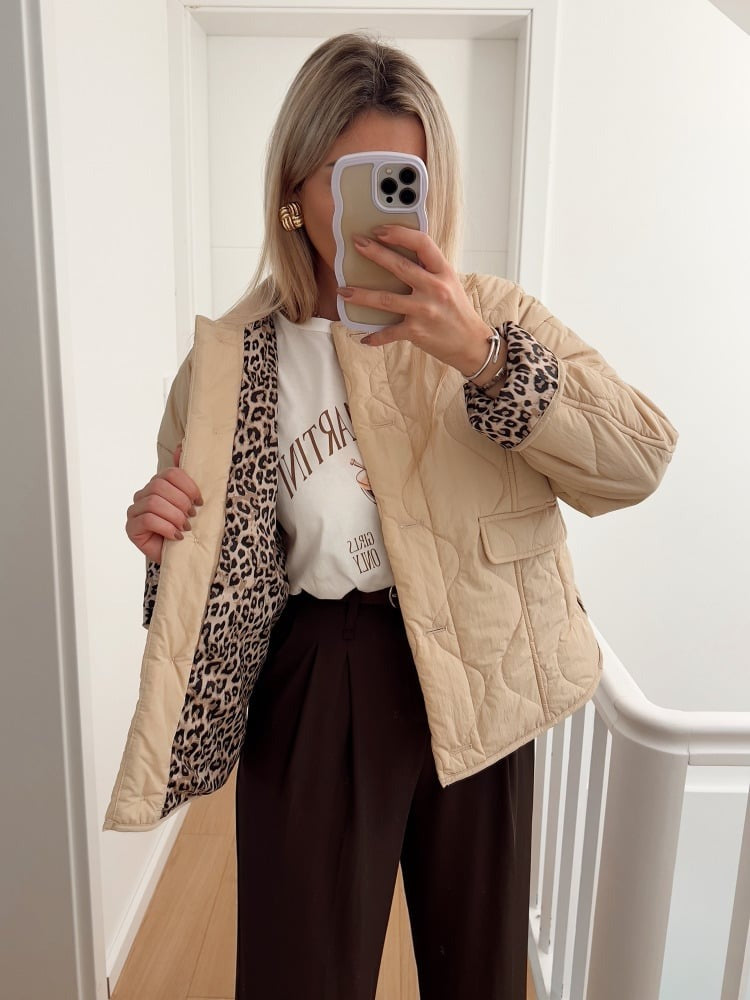 Veloraine - Quilted Short Jacket