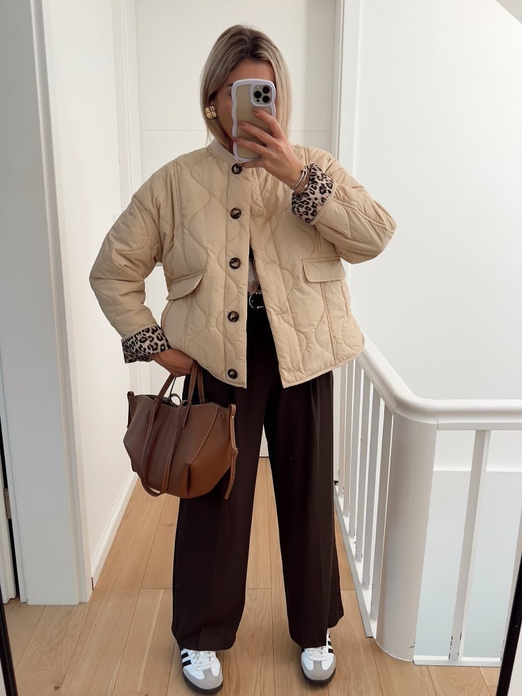 Veloraine - Quilted Short Jacket