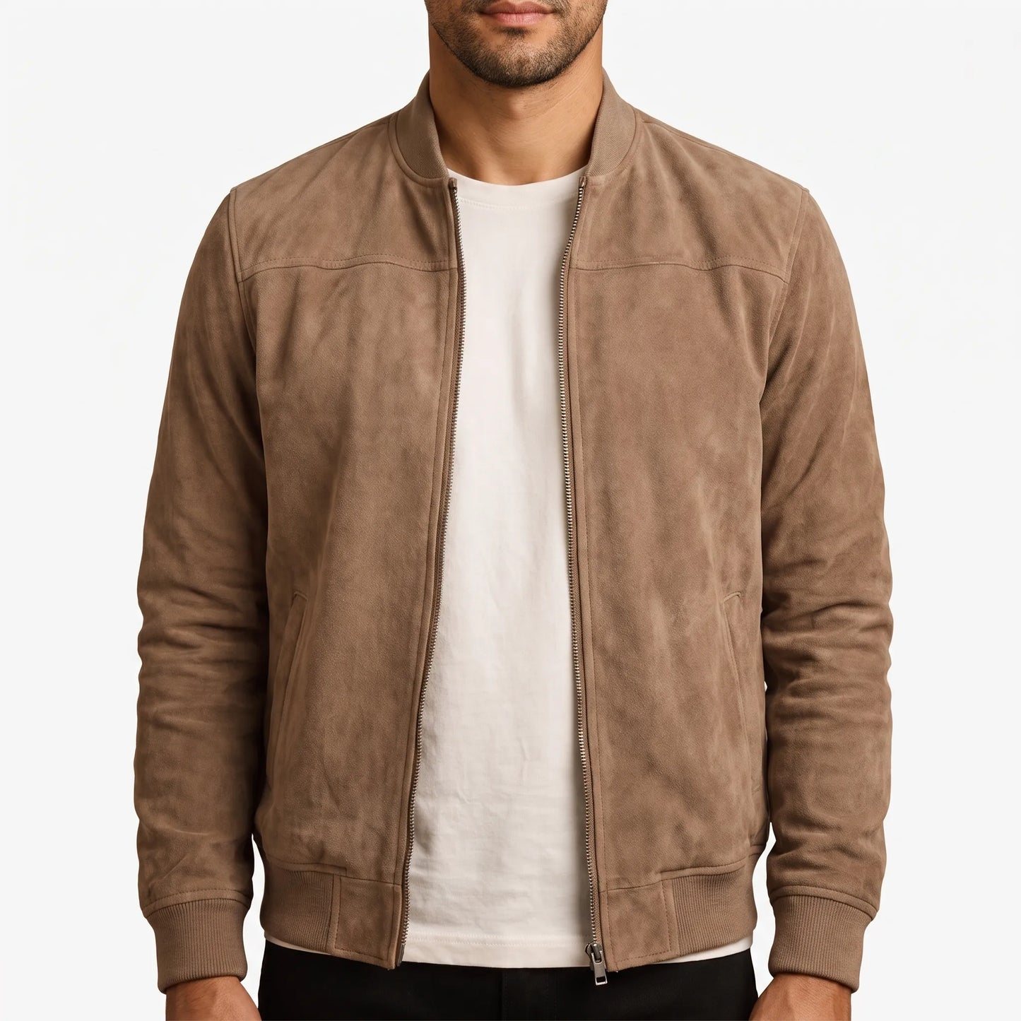 Velumax - Classic Zip-Up Bomber Jacket