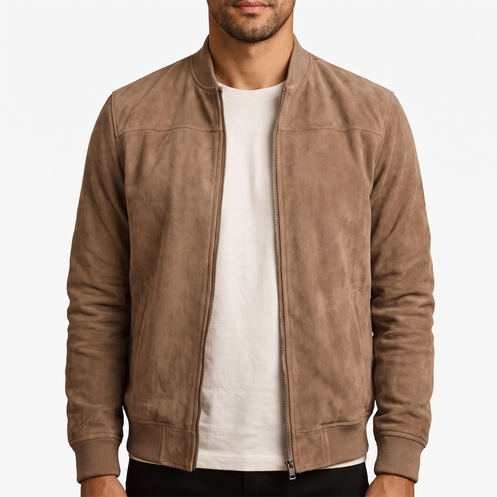 Velumax - Classic Zip-Up Bomber Jacket