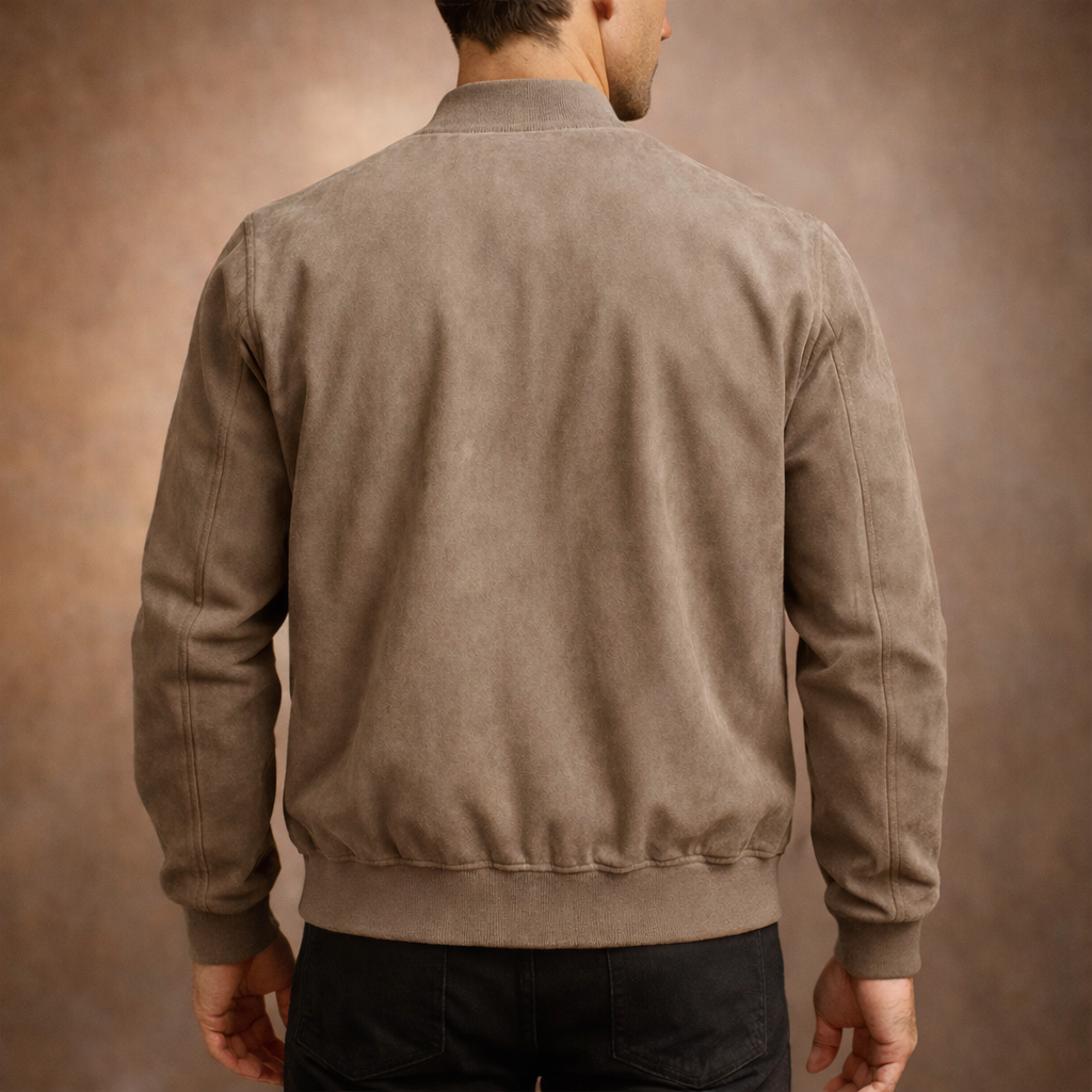 Velumax - Classic Zip-Up Bomber Jacket