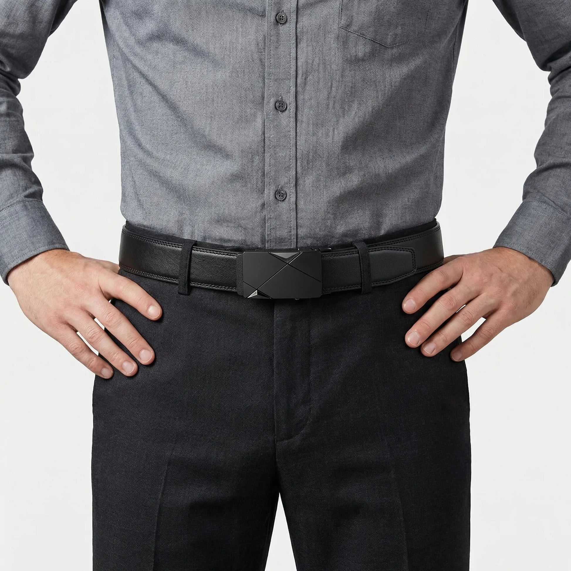 Verrano - Automatic Buckle Mens Belt