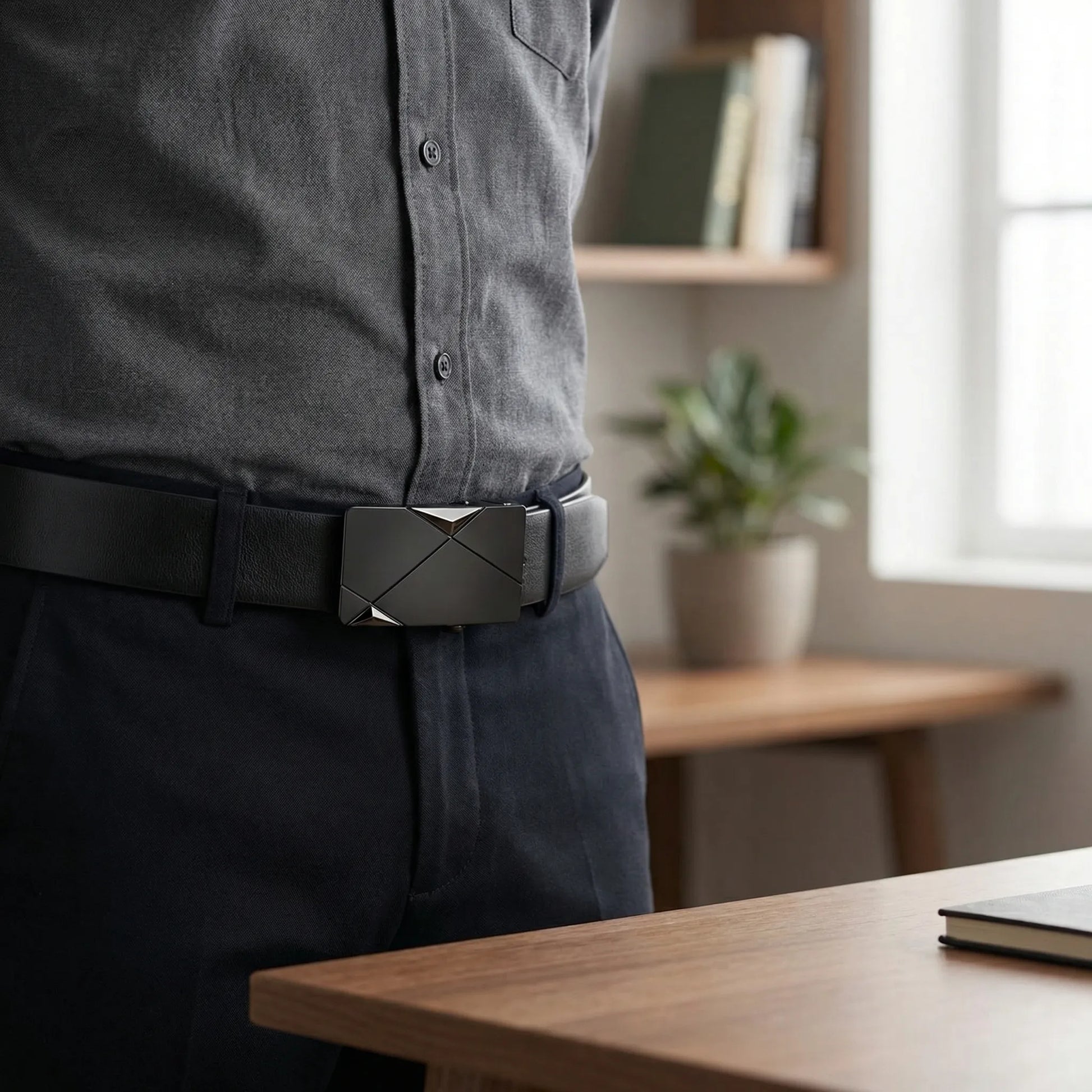 Verrano - Automatic Buckle Mens Belt