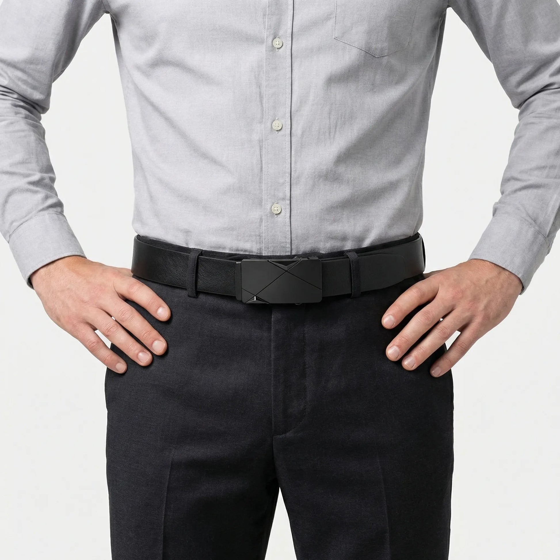 Verrano - Automatic Buckle Mens Belt