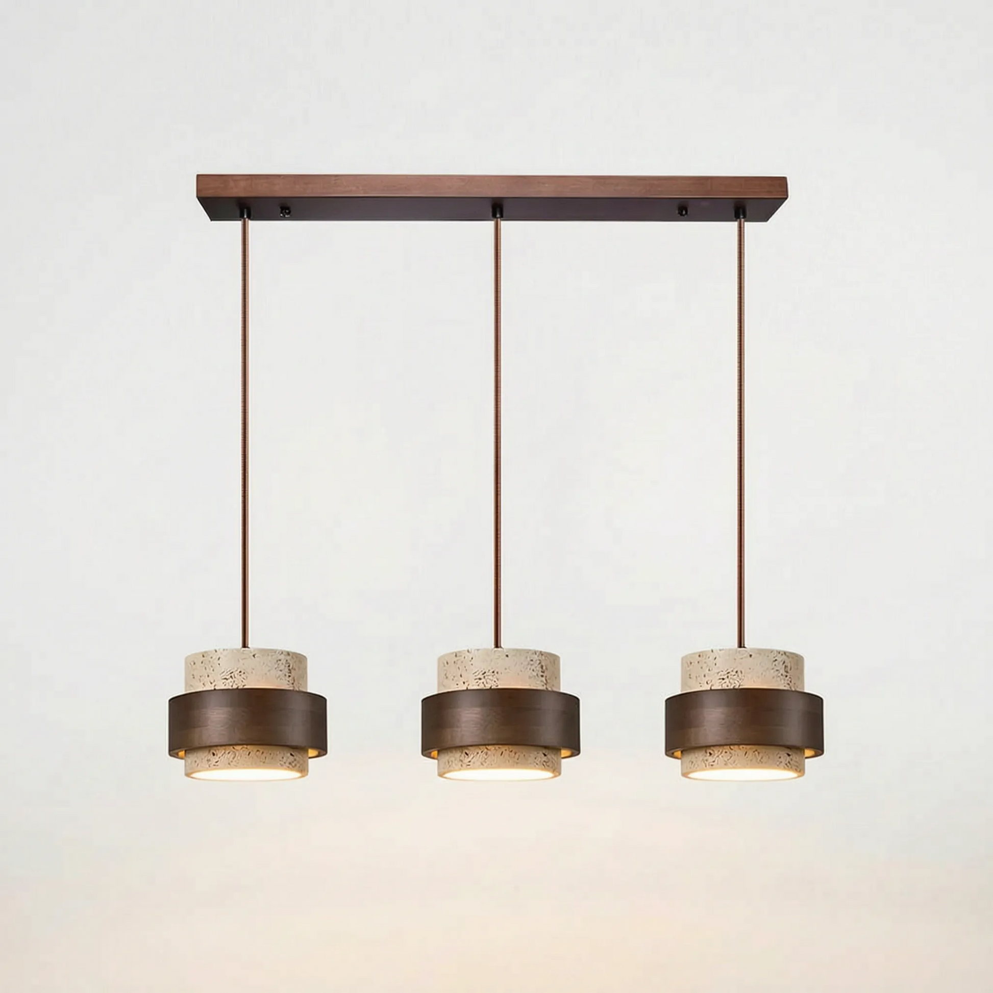 Vesperto - Cylindrical Textured Kitchen Pendant Light