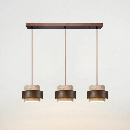 Vesperto - Cylindrical Textured Kitchen Pendant Light