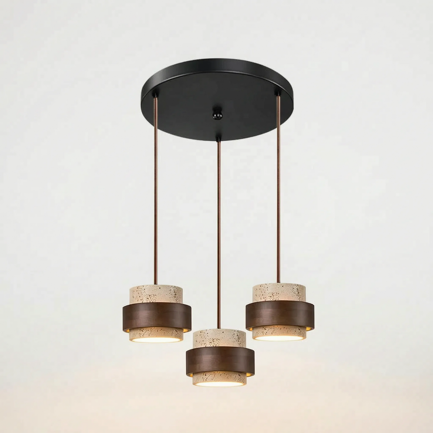 Vesperto - Cylindrical Textured Kitchen Pendant Light