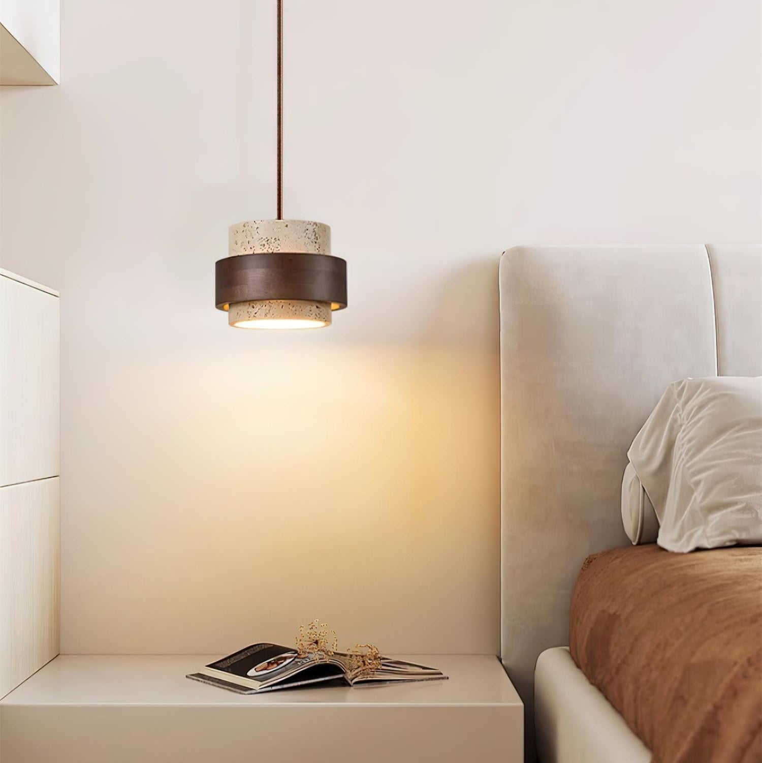 Vesperto - Cylindrical Textured Kitchen Pendant Light