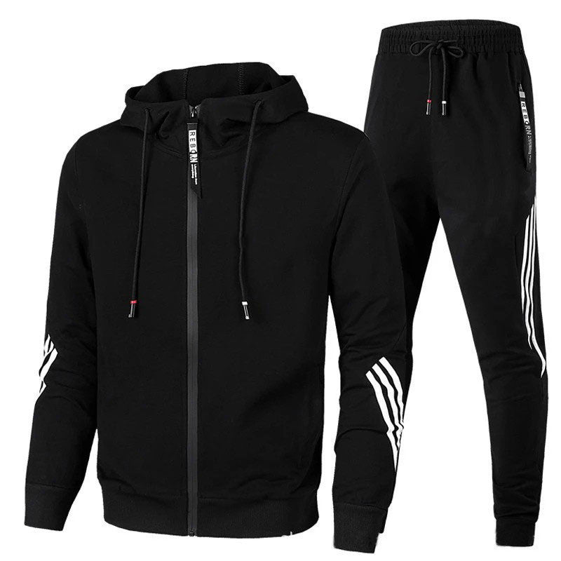 Veyrox - Mens Zipped Tracksuit Set