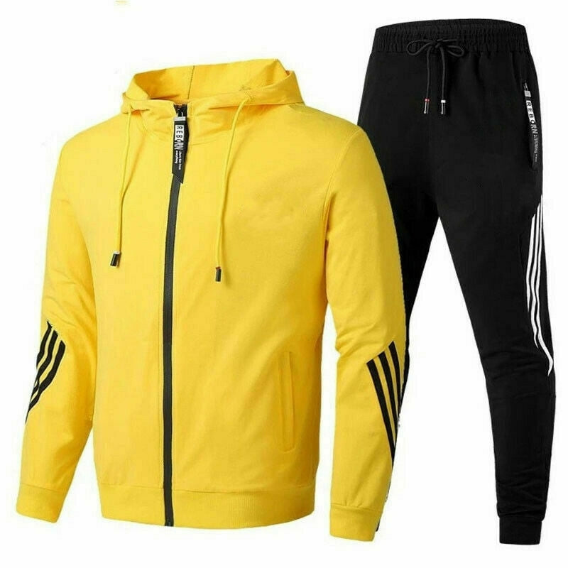 Veyrox - Mens Zipped Tracksuit Set