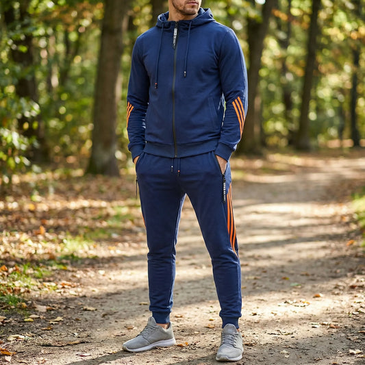 Veyrox - Mens Zipped Tracksuit Set