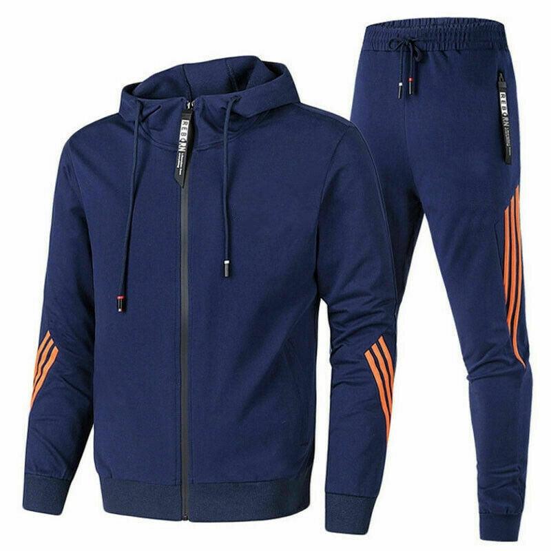 Veyrox - Mens Zipped Tracksuit Set