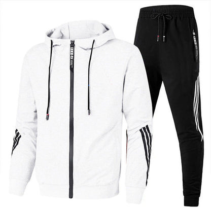 Veyrox - Mens Zipped Tracksuit Set
