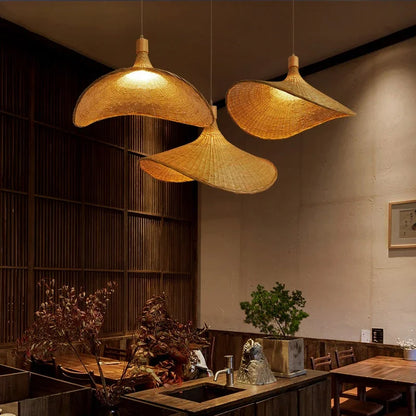 BambooAura | Bamboo Ceiling Lamp