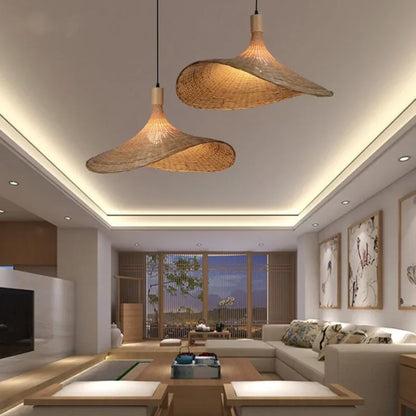 BambooAura | Bamboo Ceiling Lamp