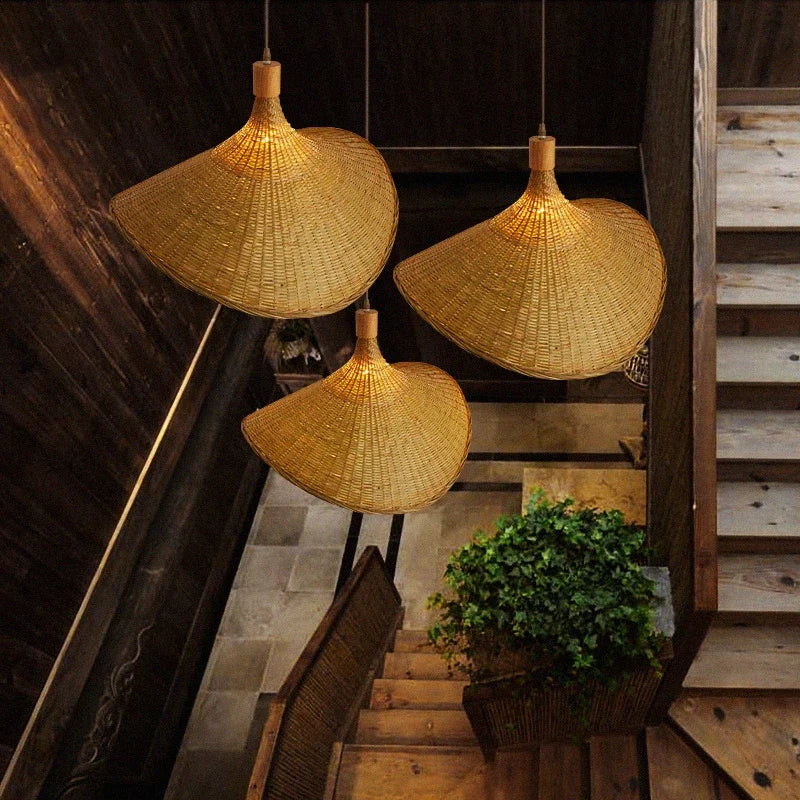 BambooAura | Bamboo Ceiling Lamp