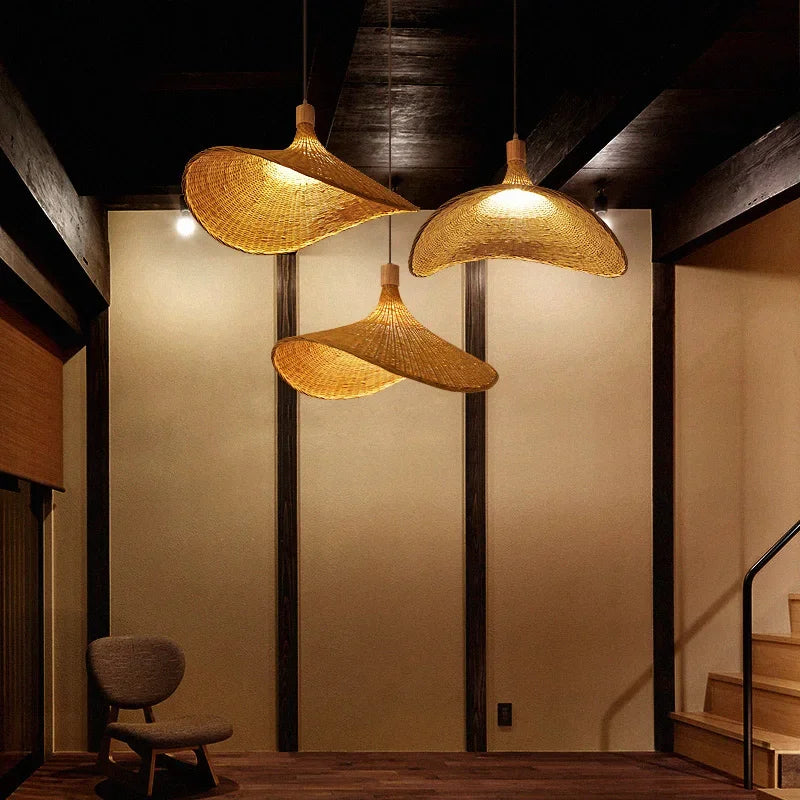 BambooAura | Bamboo Ceiling Lamp