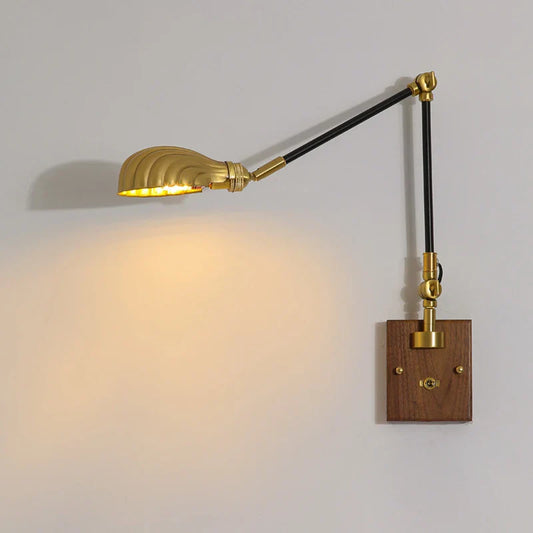 VintageReach | Adjustable Brass Wall Light1