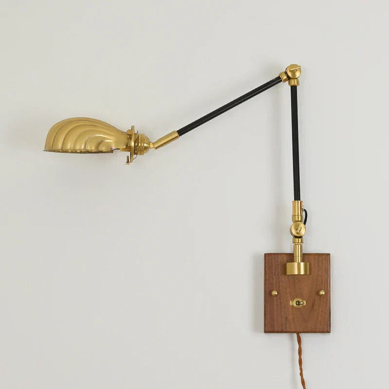 VintageReach | Adjustable Brass Wall Light4