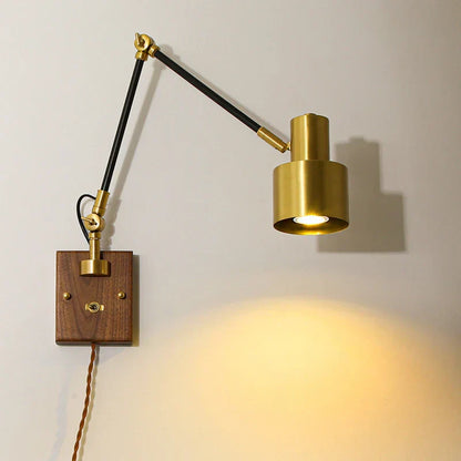 VintageReach | Adjustable Brass Wall Light5