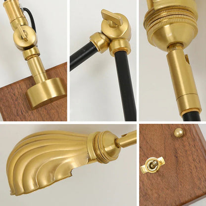 VintageReach | Adjustable Brass Wall Light6
