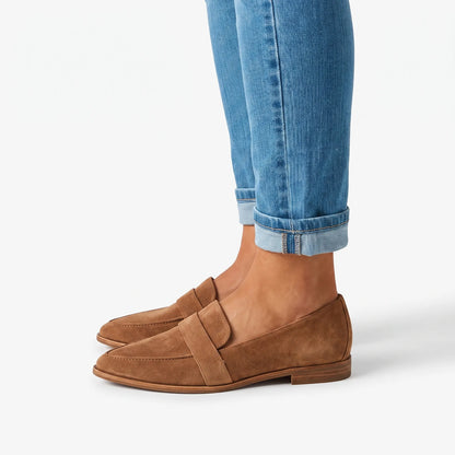 Vionna - Pointed Toe Slip-On Women's Loafers