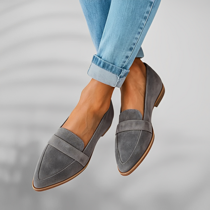 Vionna - Pointed Toe Slip-On Women's Loafers