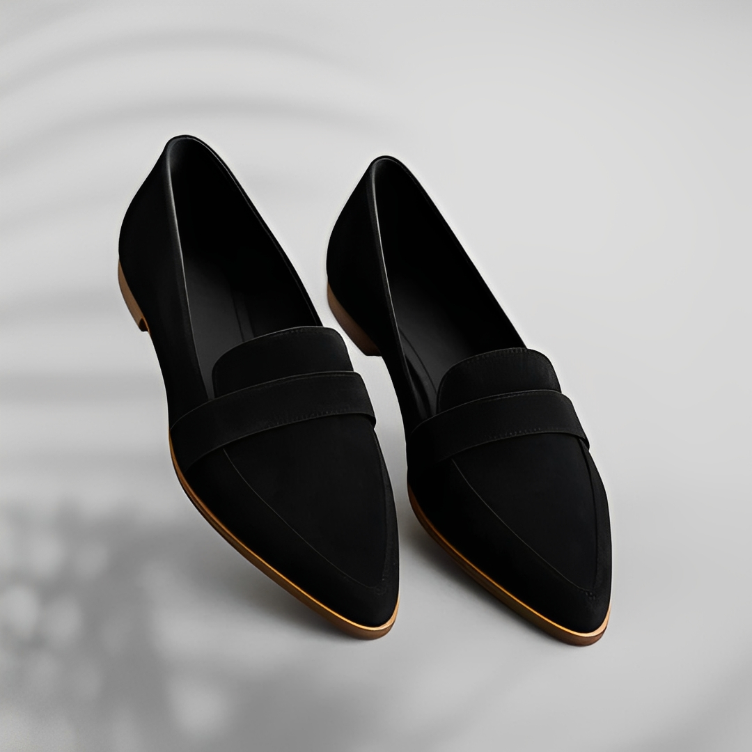 Vionna - Pointed Toe Slip-On Women's Loafers