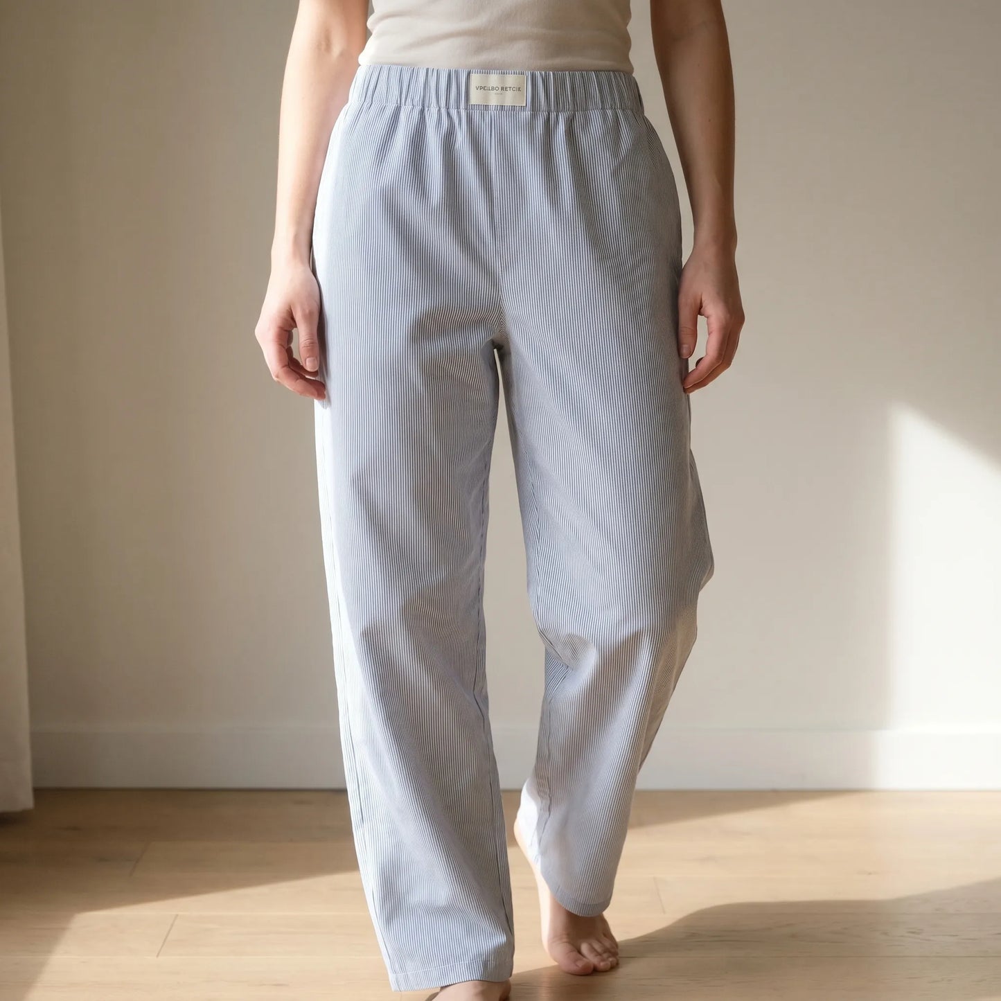 Vistara - Loose Fit Striped Trousers