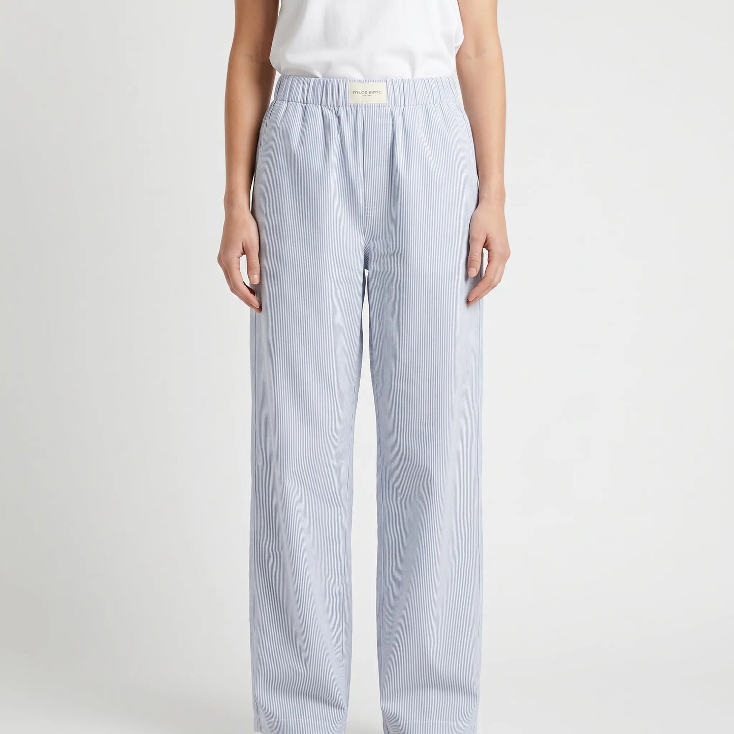 Vistara - Loose Fit Striped Trousers