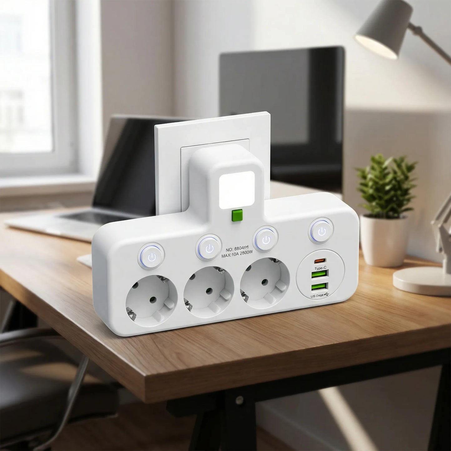 Voltique - Compact Wall Mounted Power Hub