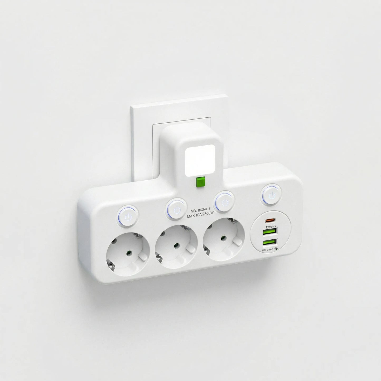 Voltique - Compact Wall Mounted Power Hub