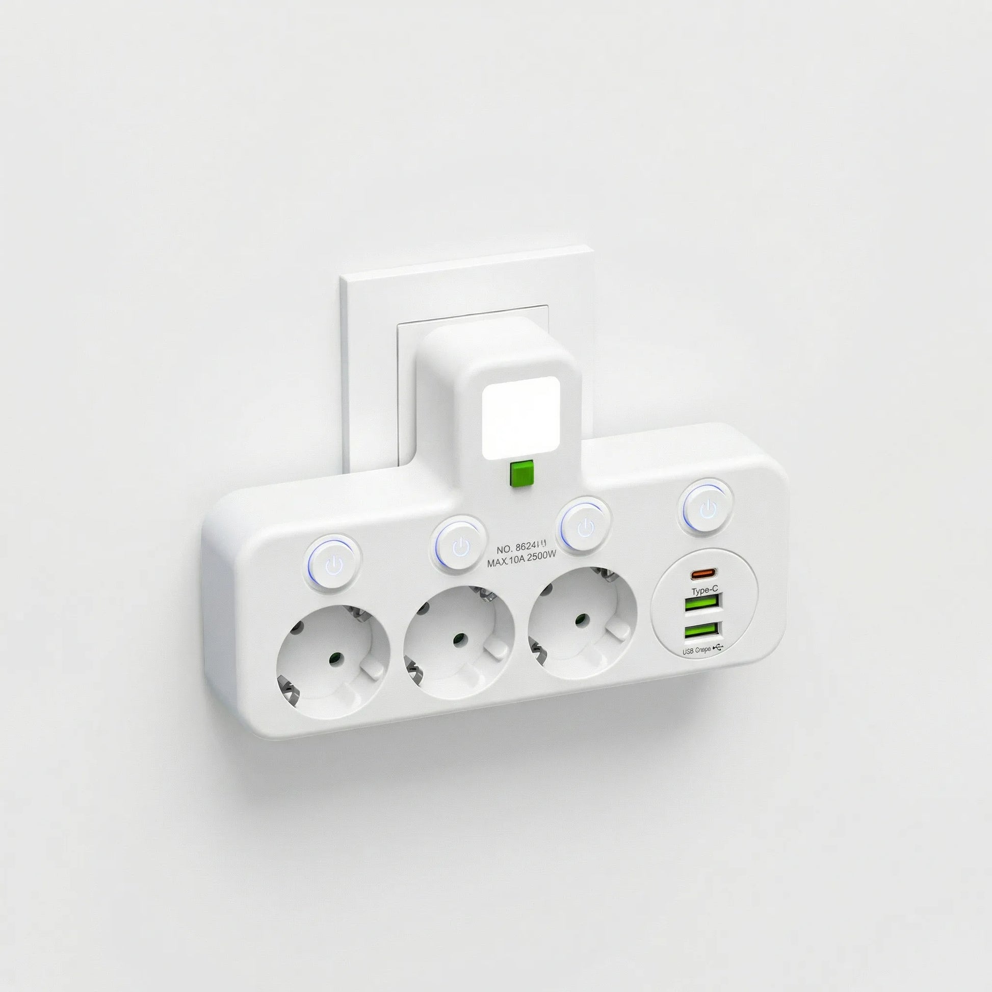 Voltique - Compact Wall Mounted Power Hub