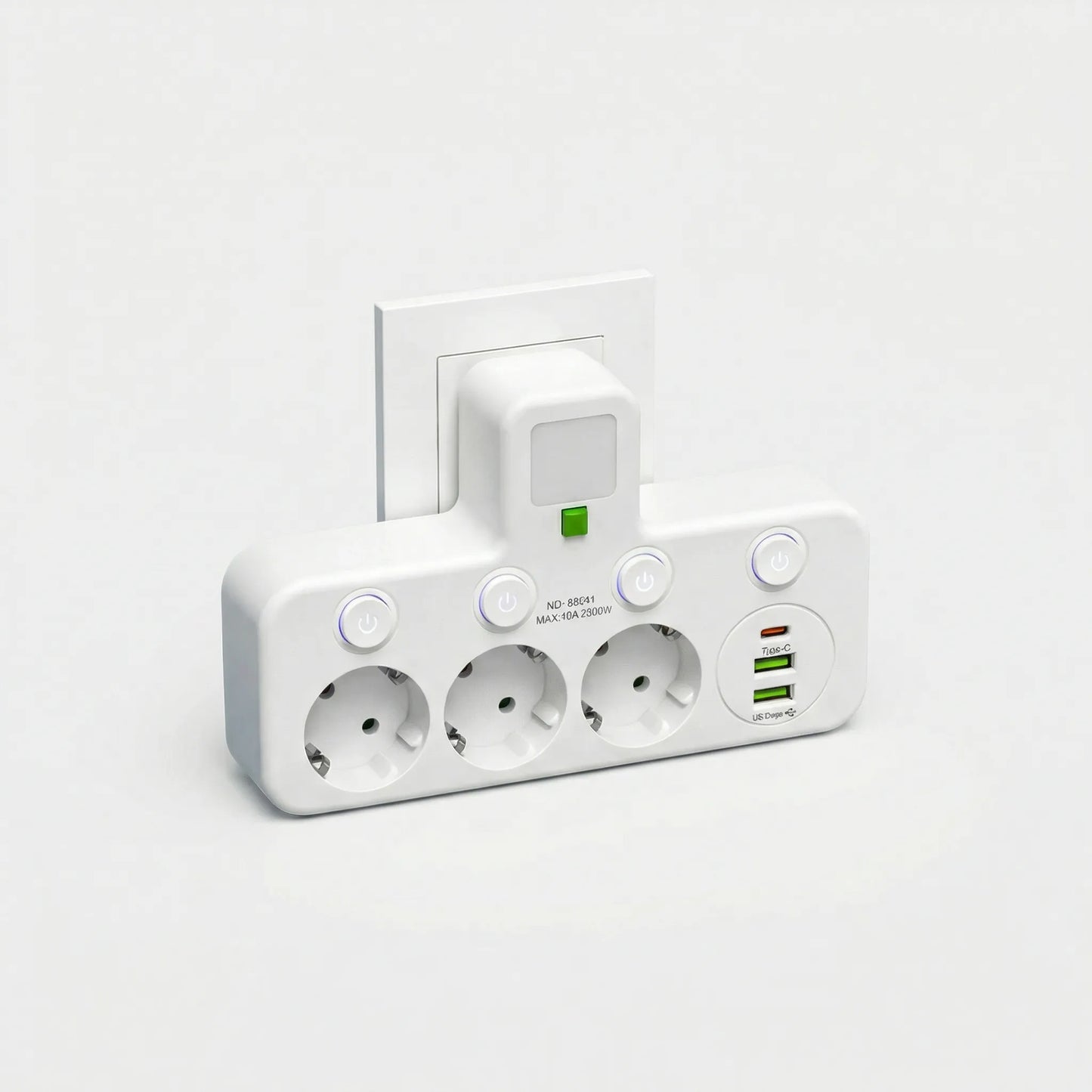 Voltique - Compact Wall Mounted Power Hub