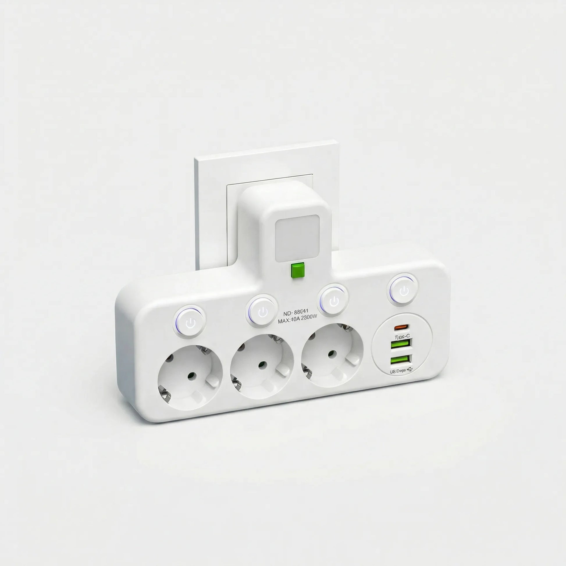 Voltique - Compact Wall Mounted Power Hub