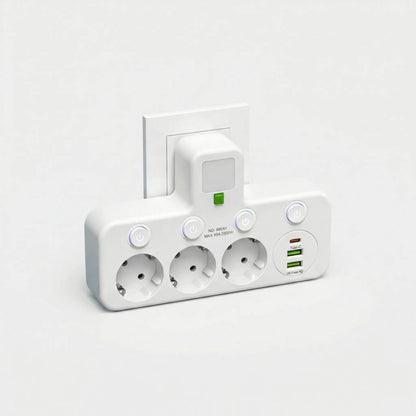 Voltique - Compact Wall Mounted Power Hub