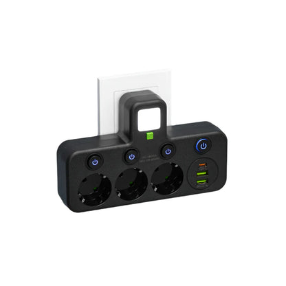 Voltriqia - Compact Multi Outlet Power Strip