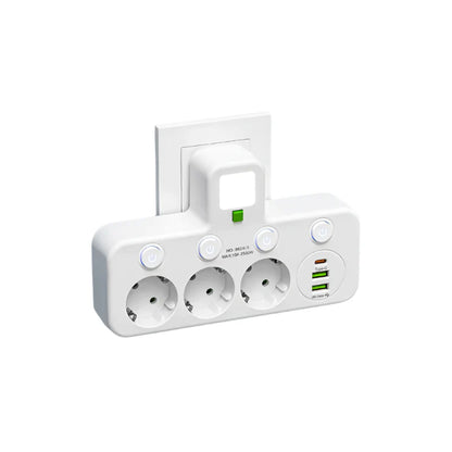 Voltriqia - Compact Multi Outlet Power Strip