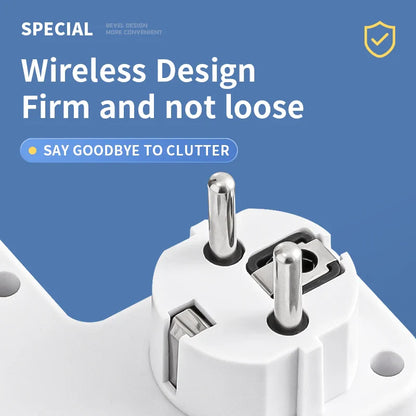 Voltriqia - Compact Multi Outlet Power Strip
