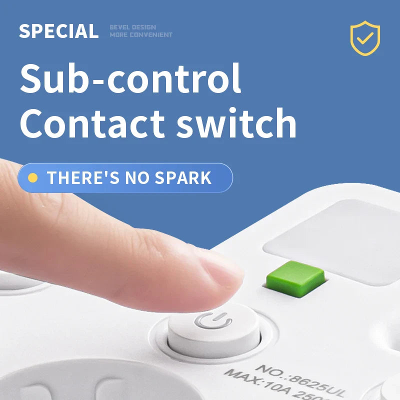 Voltriqia - Compact Multi Outlet Power Strip