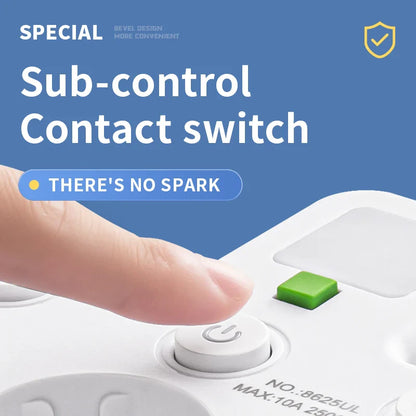 Voltriqia - Compact Multi Outlet Power Strip
