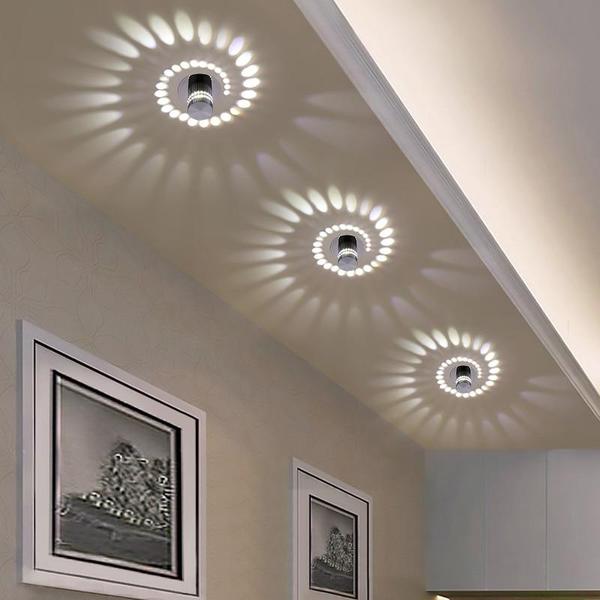 VortexGlow | Elegant & Unique Spiral Aesthetic Ceiling Light1