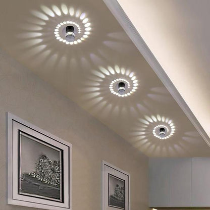 VortexGlow | Elegant & Unique Spiral Aesthetic Ceiling Light1