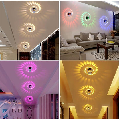 VortexGlow | Elegant & Unique Spiral Aesthetic Ceiling Light5