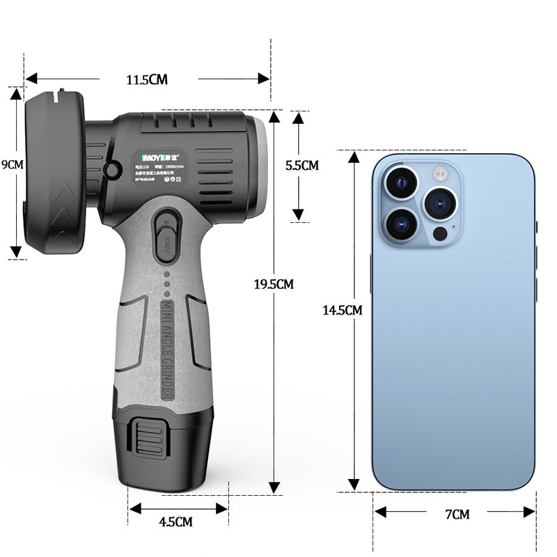 Vortigrip - Cordless Mini Angle Grinder