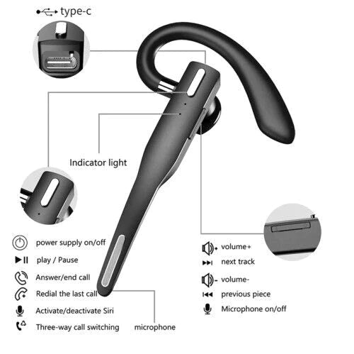 VoxClear - Wireless Earpiece Headset