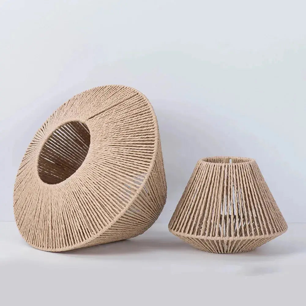 WeaveShade | Rustic Rattan Hanging Lamp6